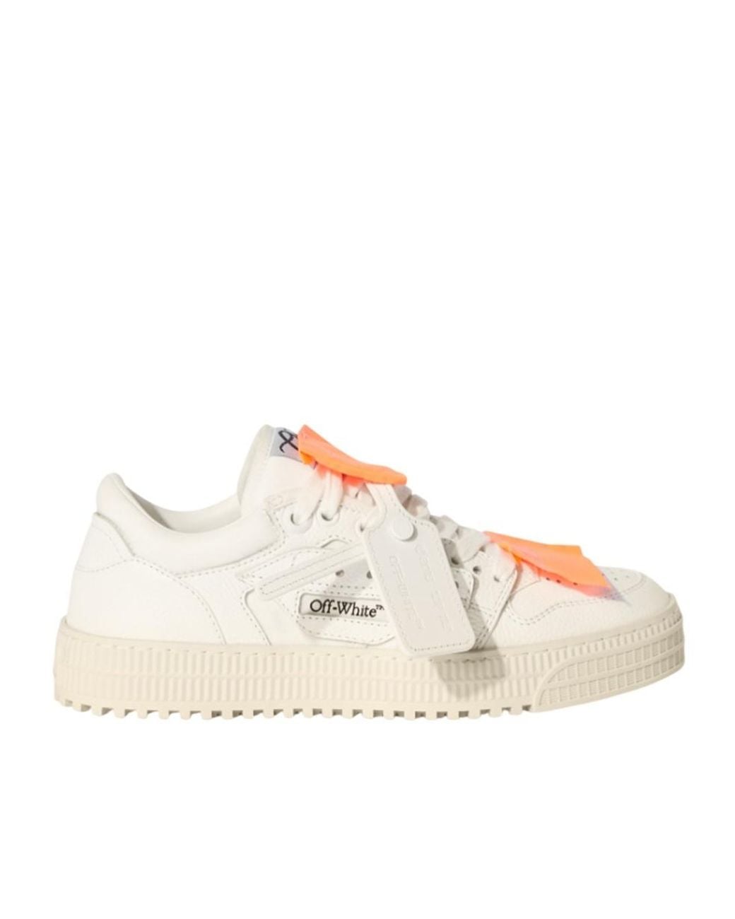 Off-White c/o Virgil Abloh Natural 3.0 Off Court Lace-Up Sneakers