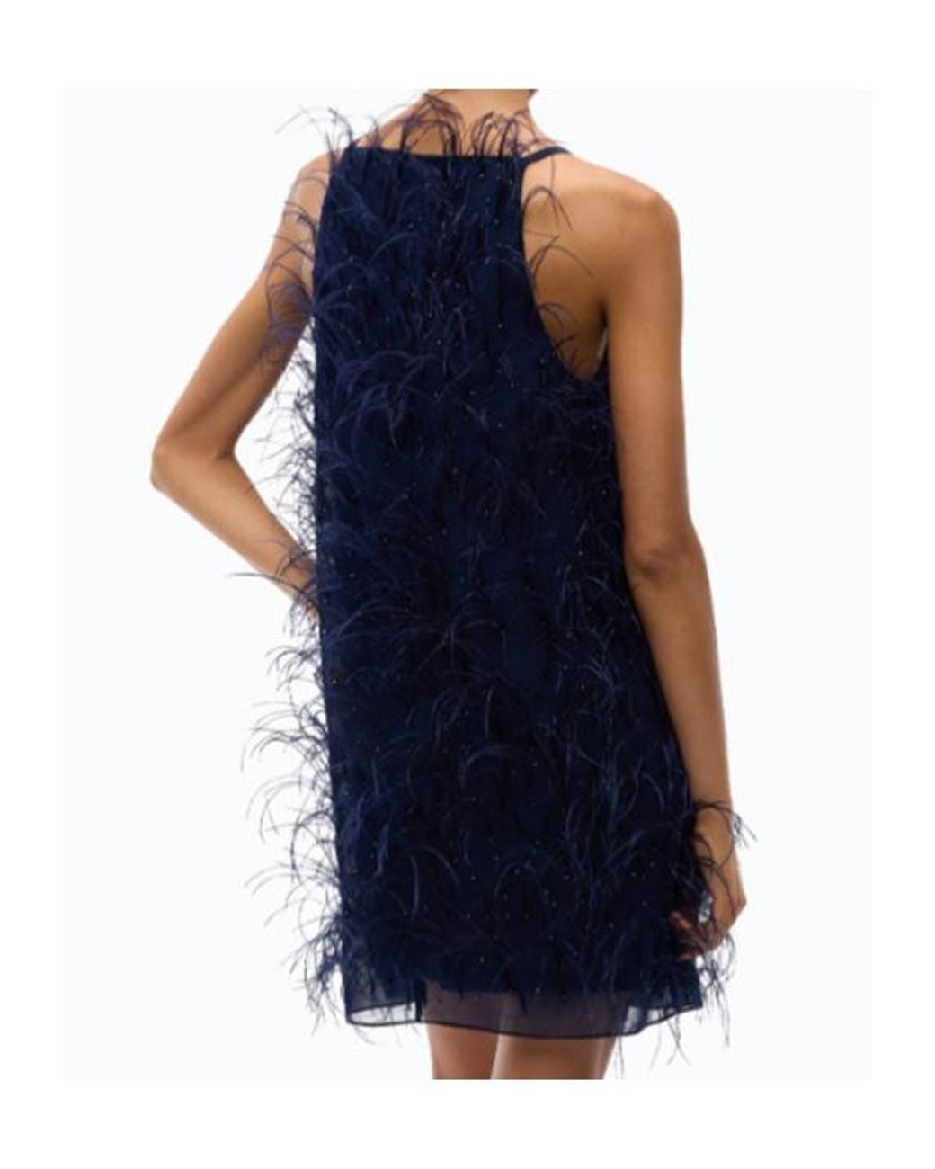 Pinko Blue Piripicchio Mini Dress