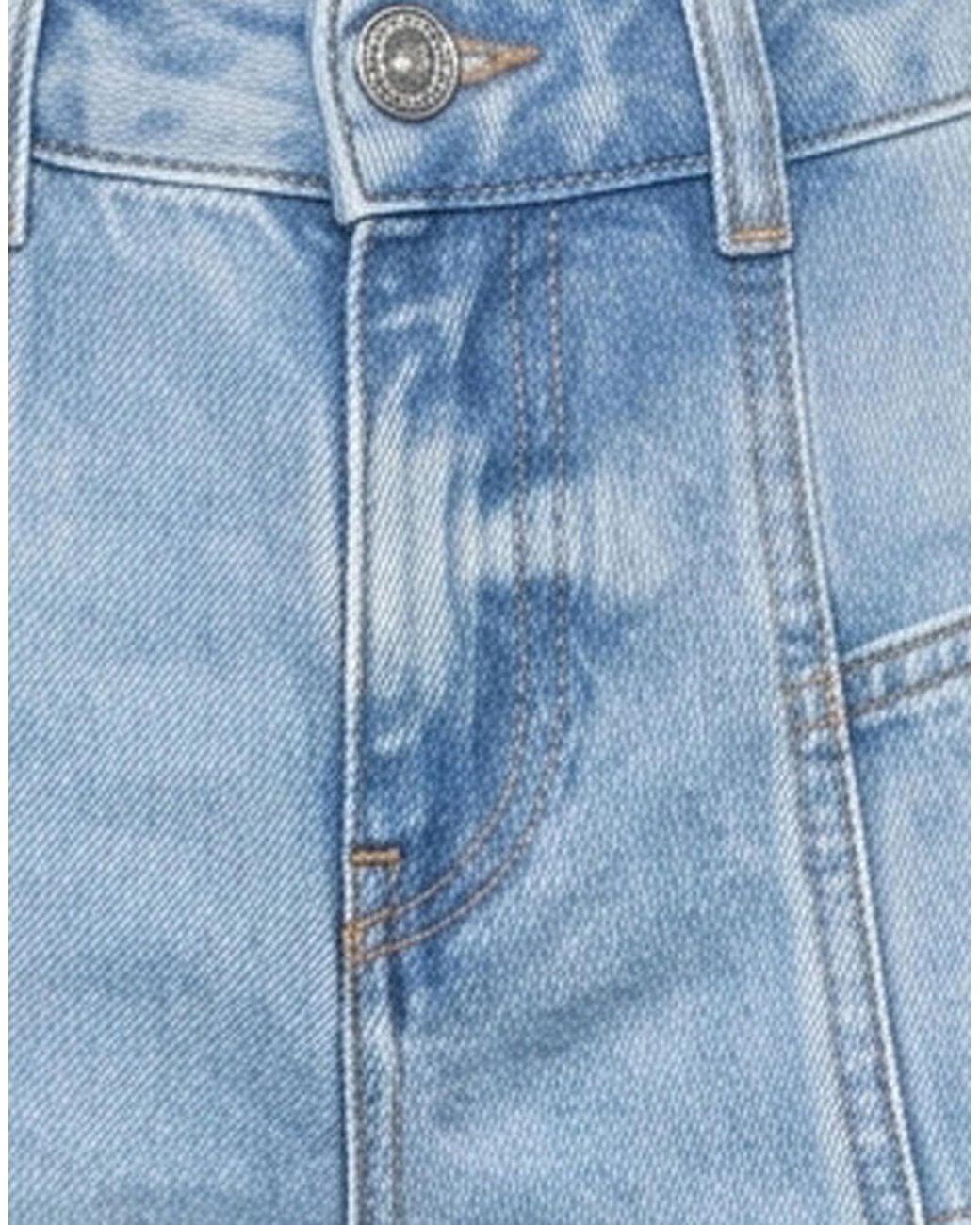 DIESEL Blue Slim Flare Denim Trousers