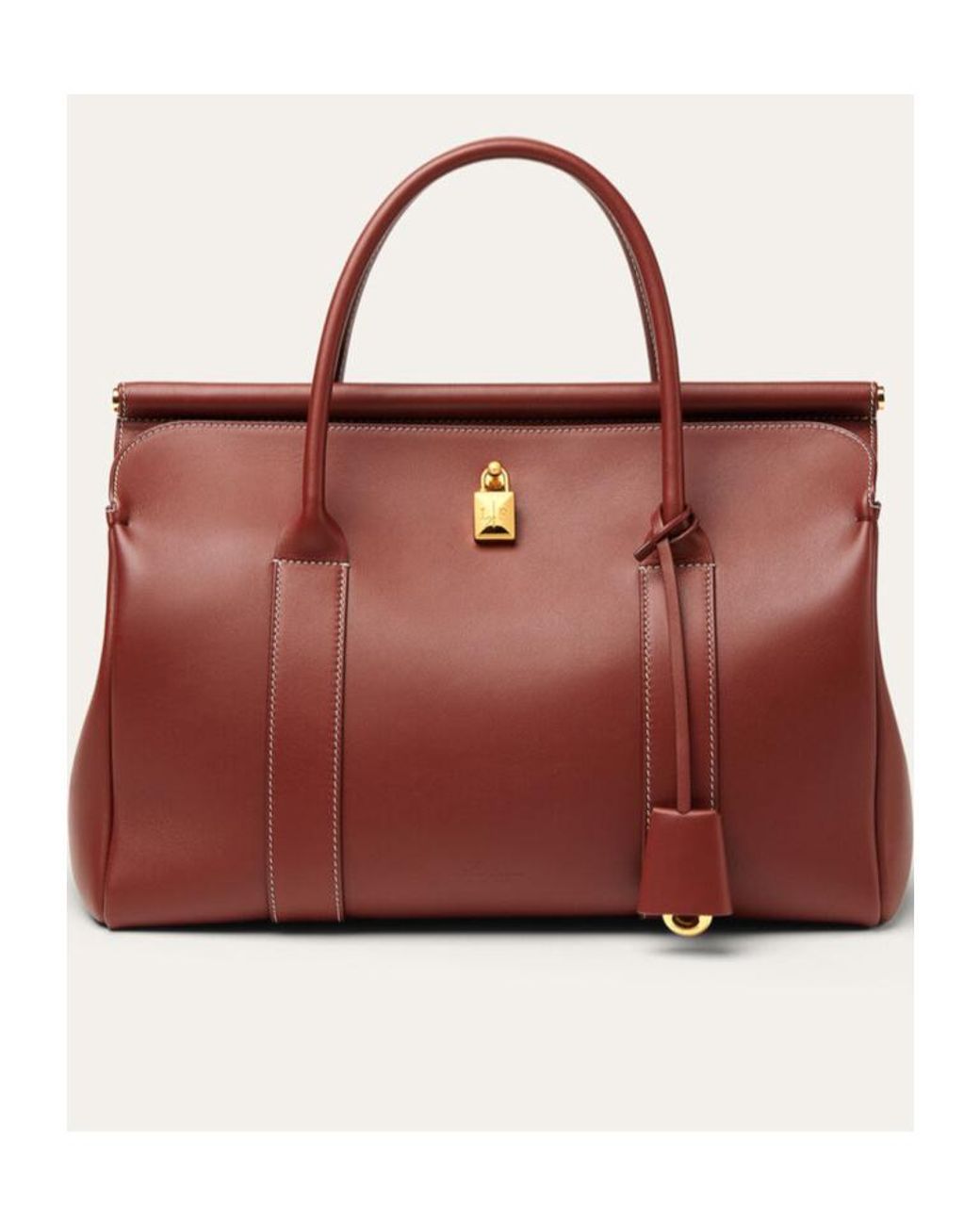 Loro Piana Red Loom L32 Tote