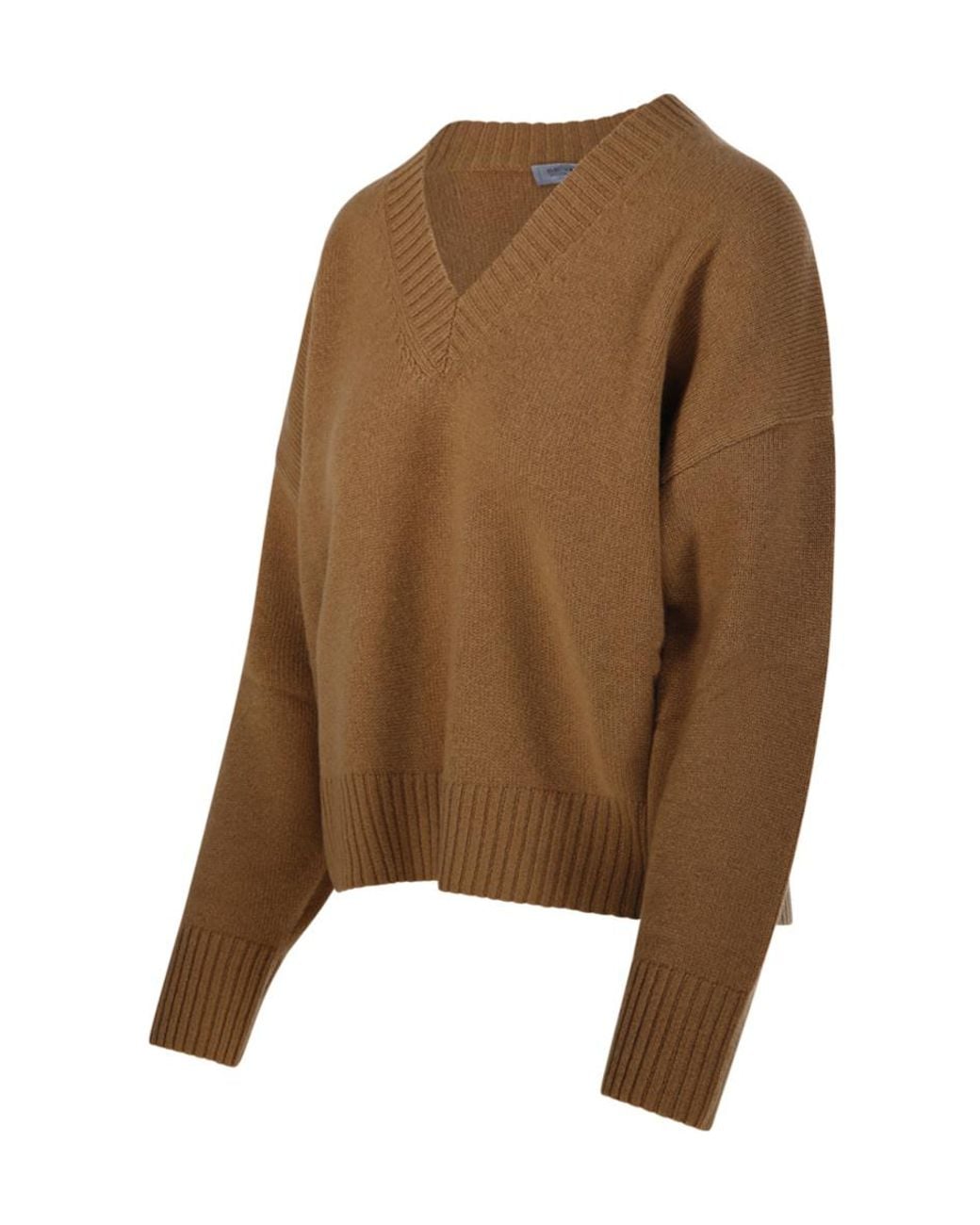 Be You Brown V-Neck Sweater