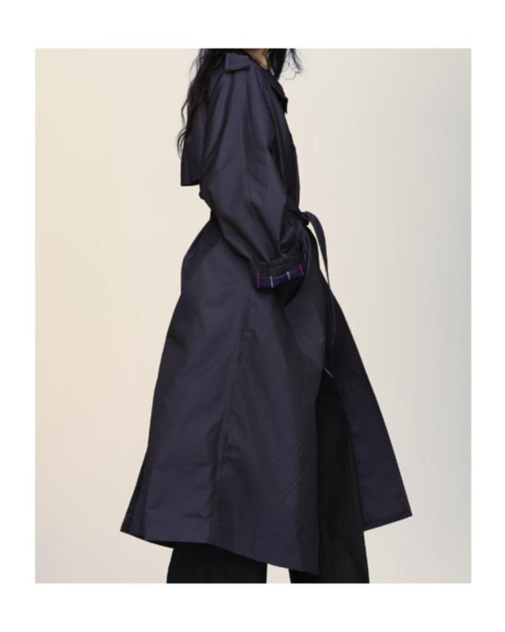 Maison Margiela Blue Trench Coat