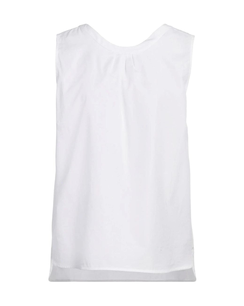 Max Mara White Top Cotton
