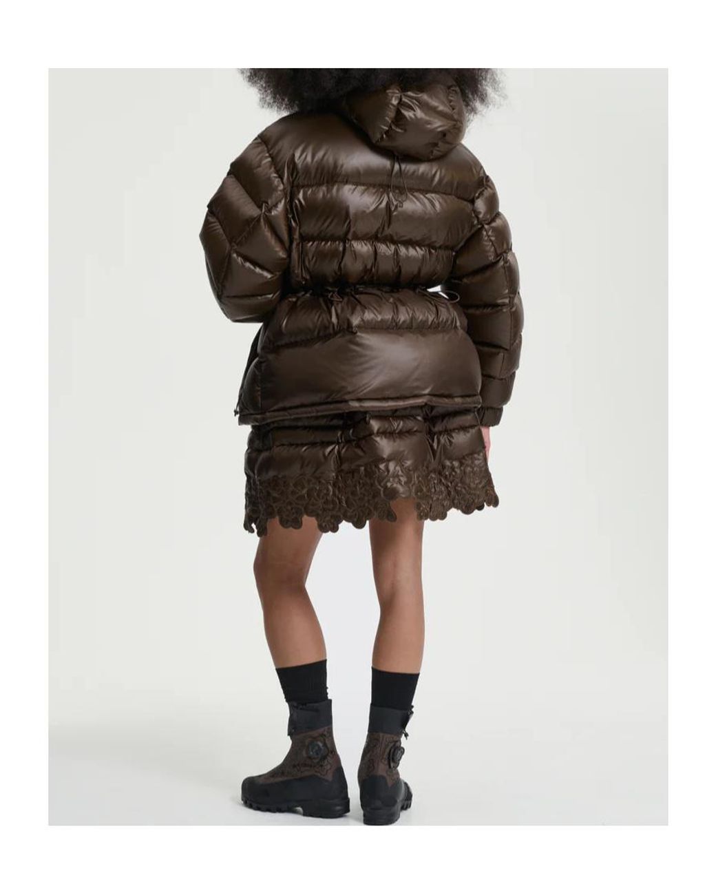 CECILIE BAHNSEN Multicolor X The North Face Zip Padded Coat