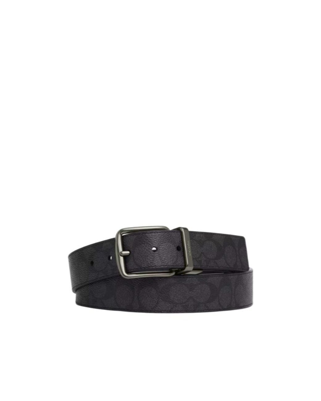 COACH Black Reversible Belt for men