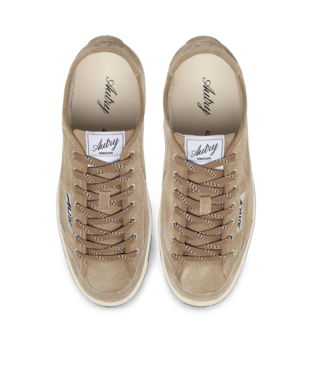 Autry Brown Low-Top Sneakers