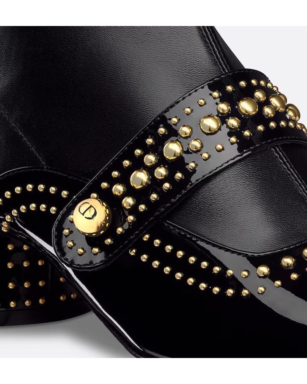 Dior Black Belle-D Heeled Ankle Boot