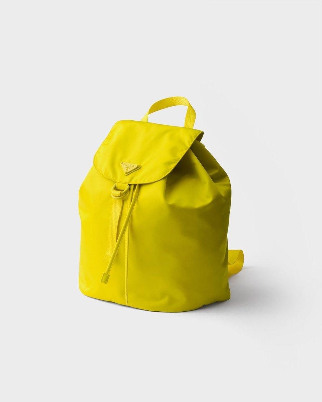 Prada Yellow Re-Nylon Backpack
