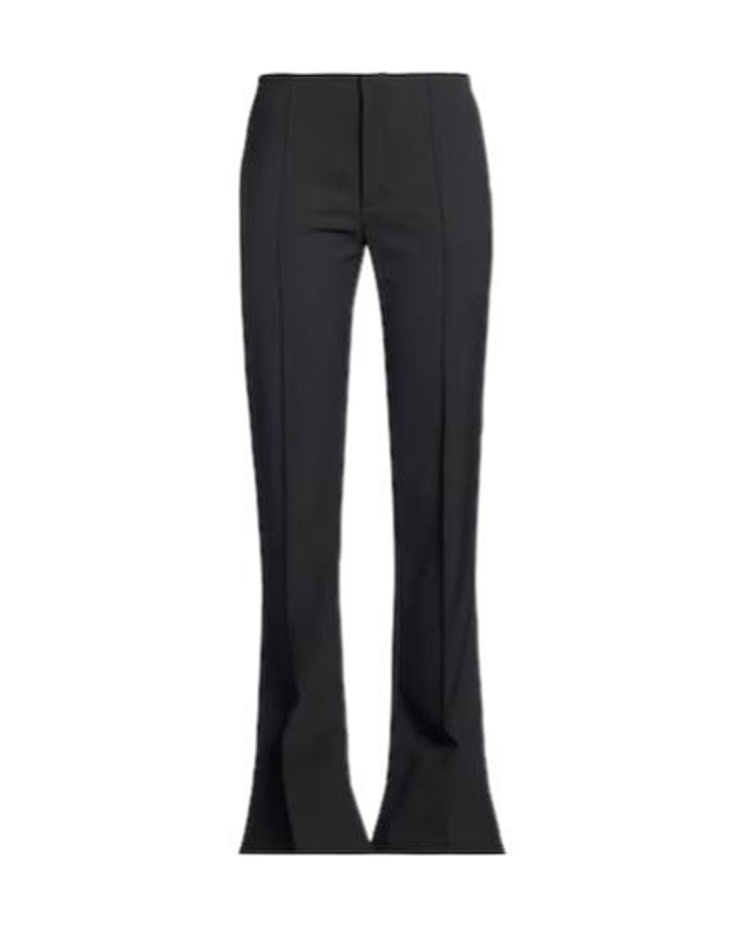 Chloé Black Slim-Fit Mid-Rise Flared Pants