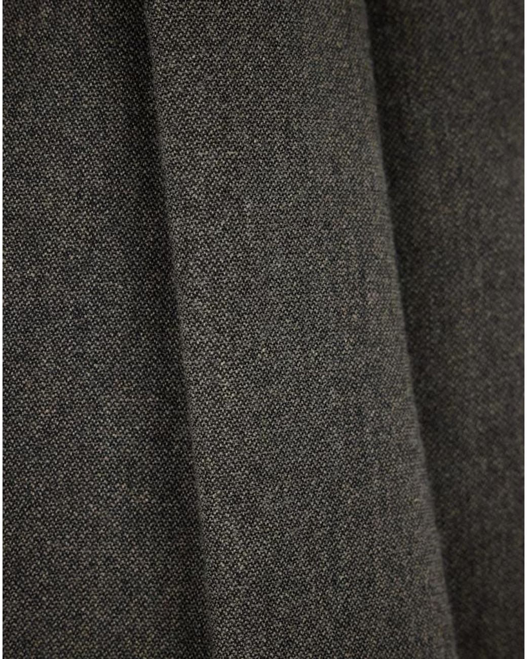 Emporio Armani Gray Tailored Trousers for men