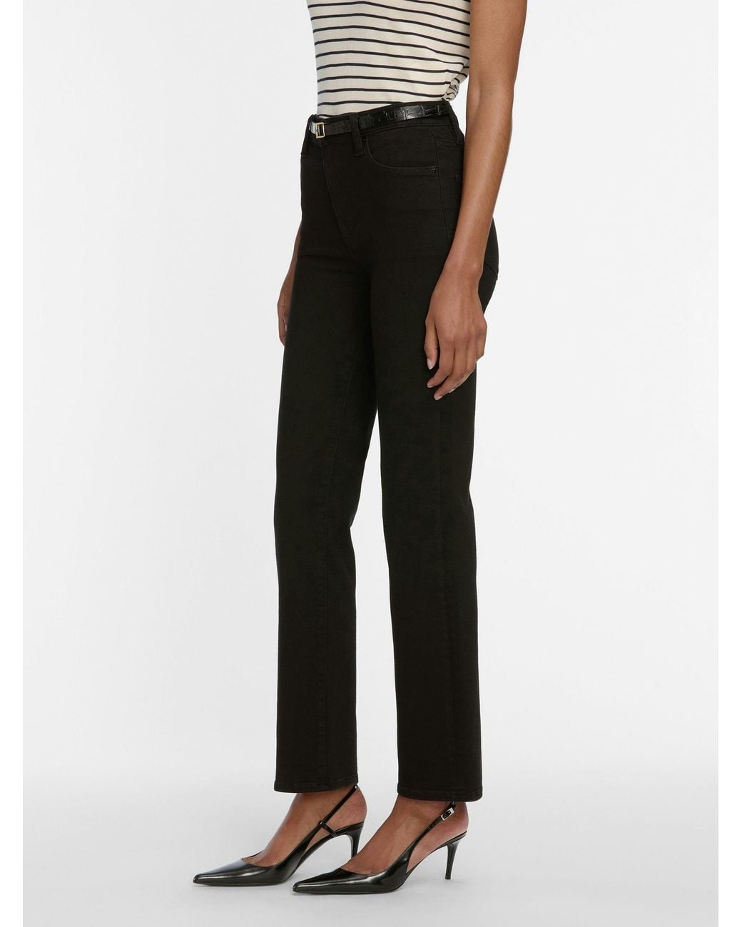 FRAME Black Le Sleek Straight