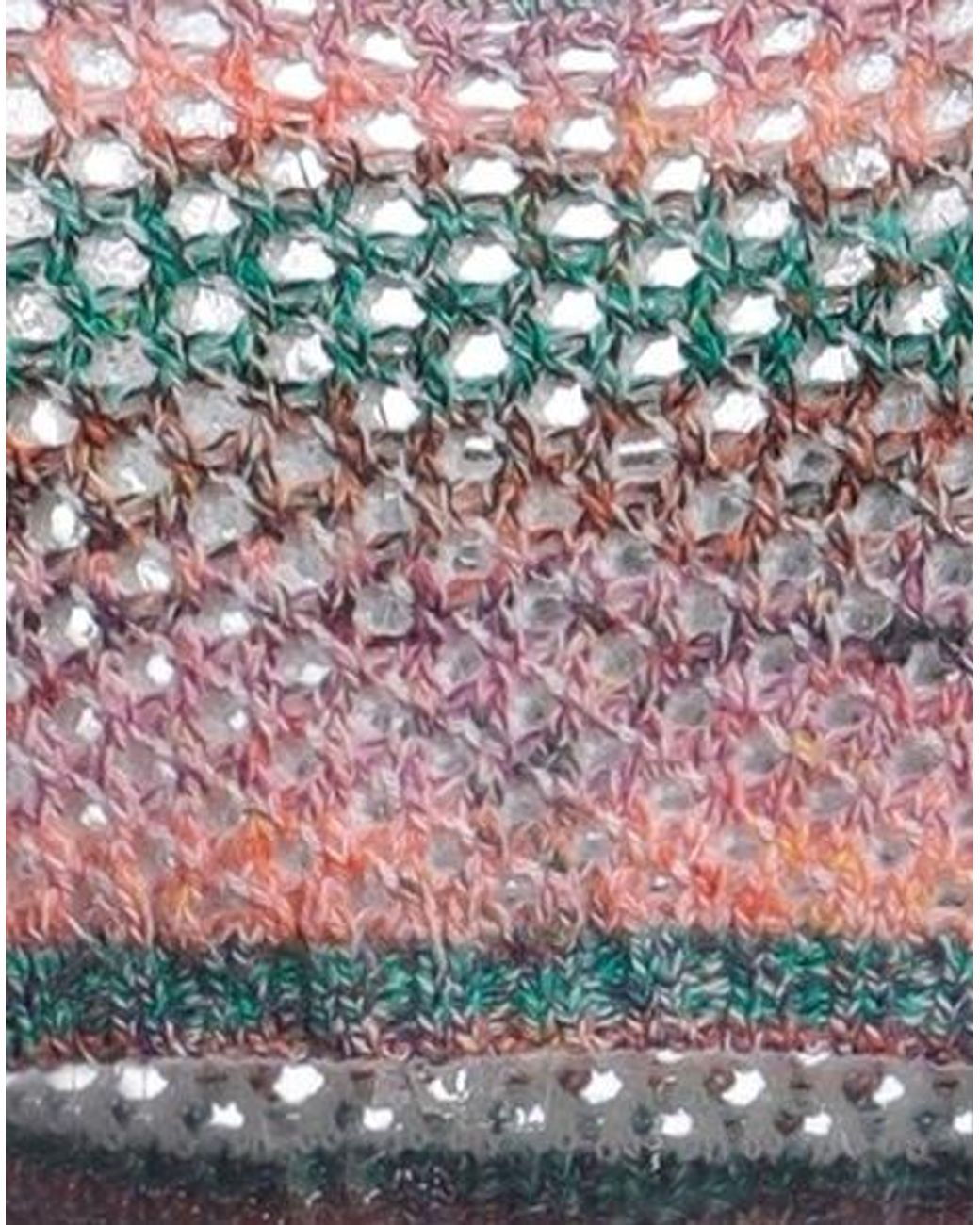 Chloé Gray Crochet Cropped Sleeveless Top