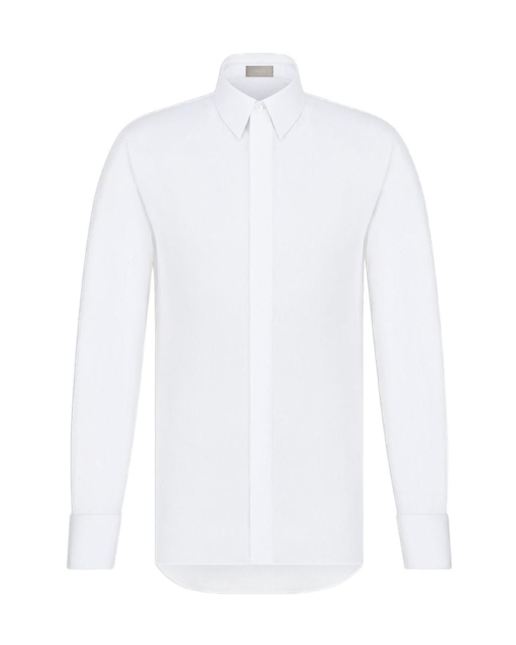 Dior White Shirt With French Cuffs for men