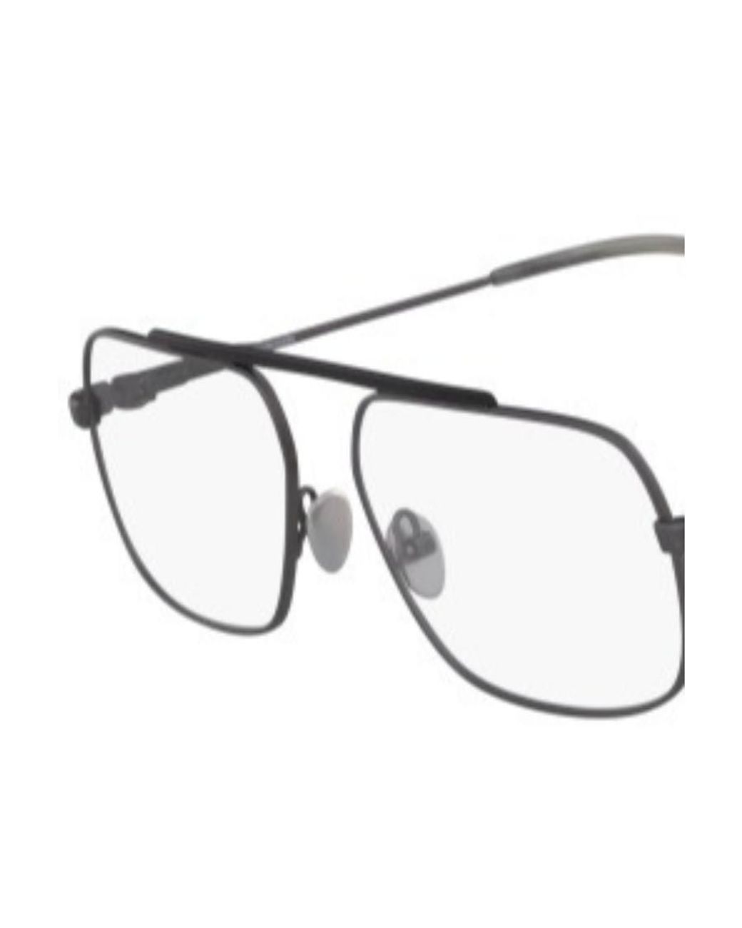 Calvin Klein White Ultra-Fine Frame Flat Mirror for men