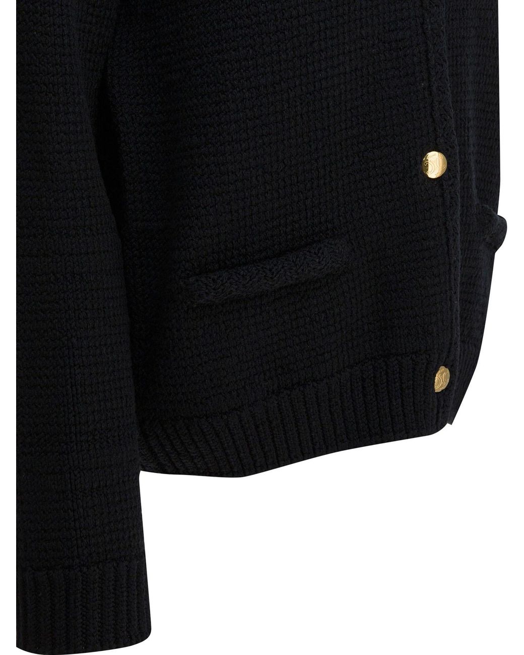 Céline Black Cardigan