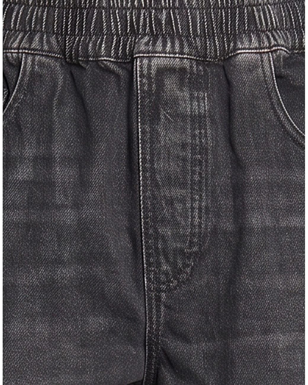 DIESEL Gray Denim Trousers