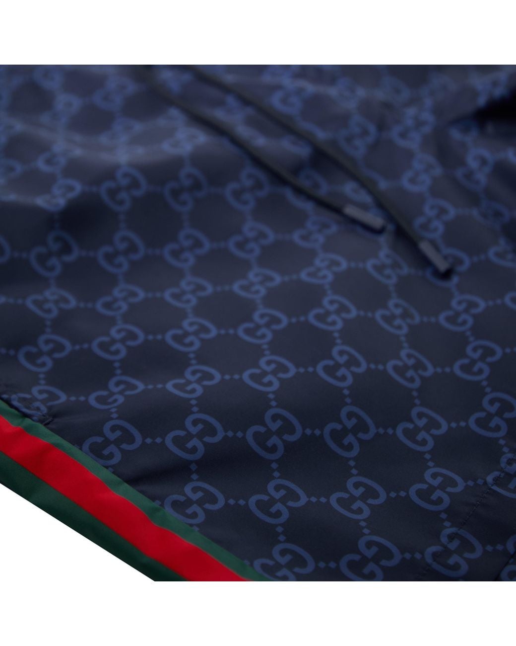 Gucci Blue Simple Swimming Trunks for men