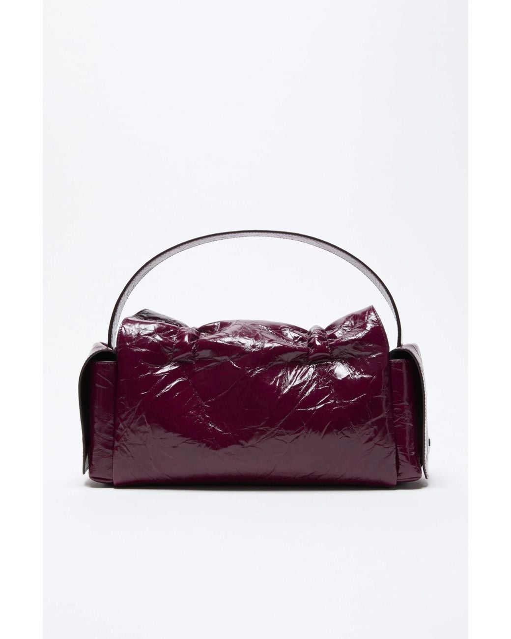 Acne Purple Multipocket Shoulder Bag