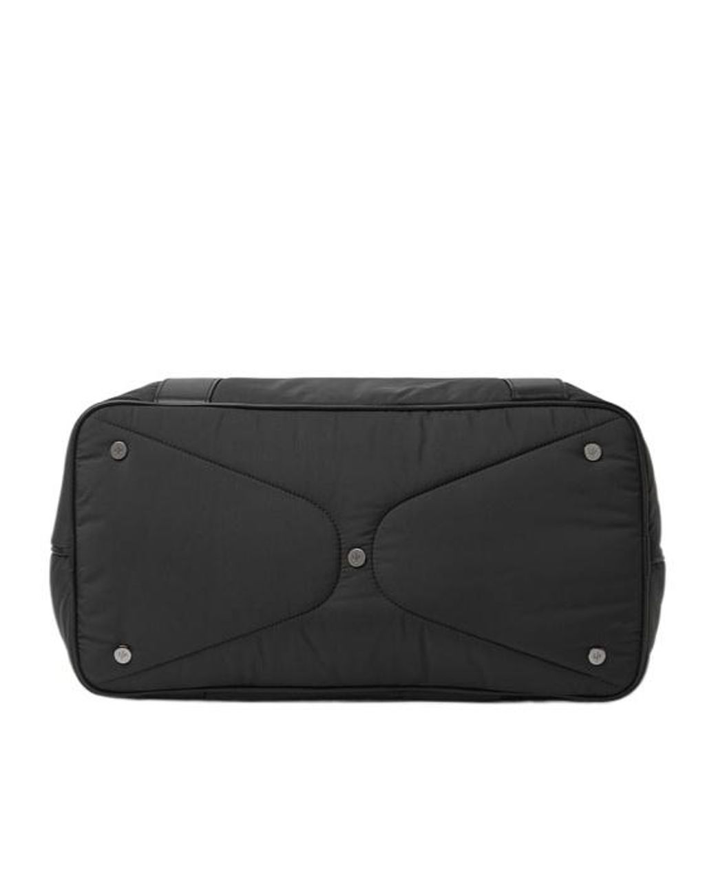 Loro Piana Black Medium Wind Duffle Bag for men