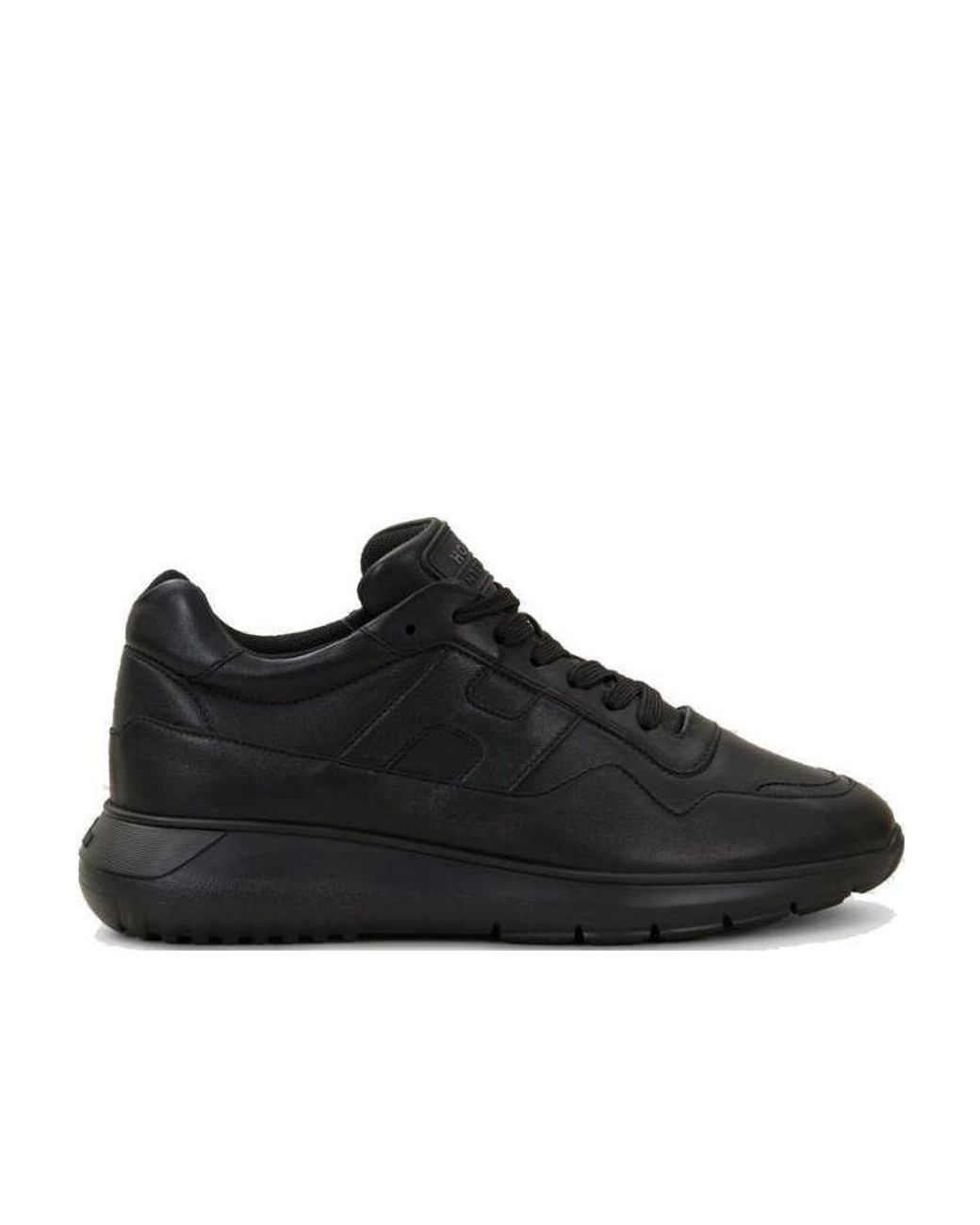Hogan Black Interactive³ Low-Top Sneakers for men