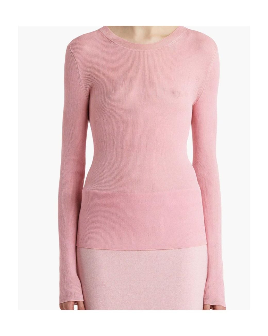 Khaite Pink Mosi Top