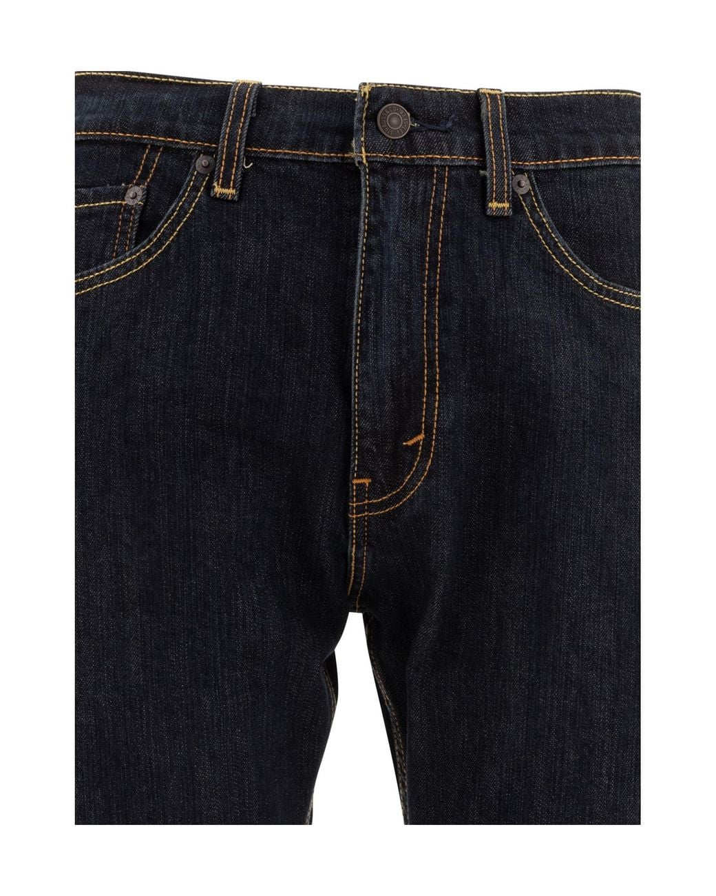 Levi's Black 505 Straight Leg Jeans for men