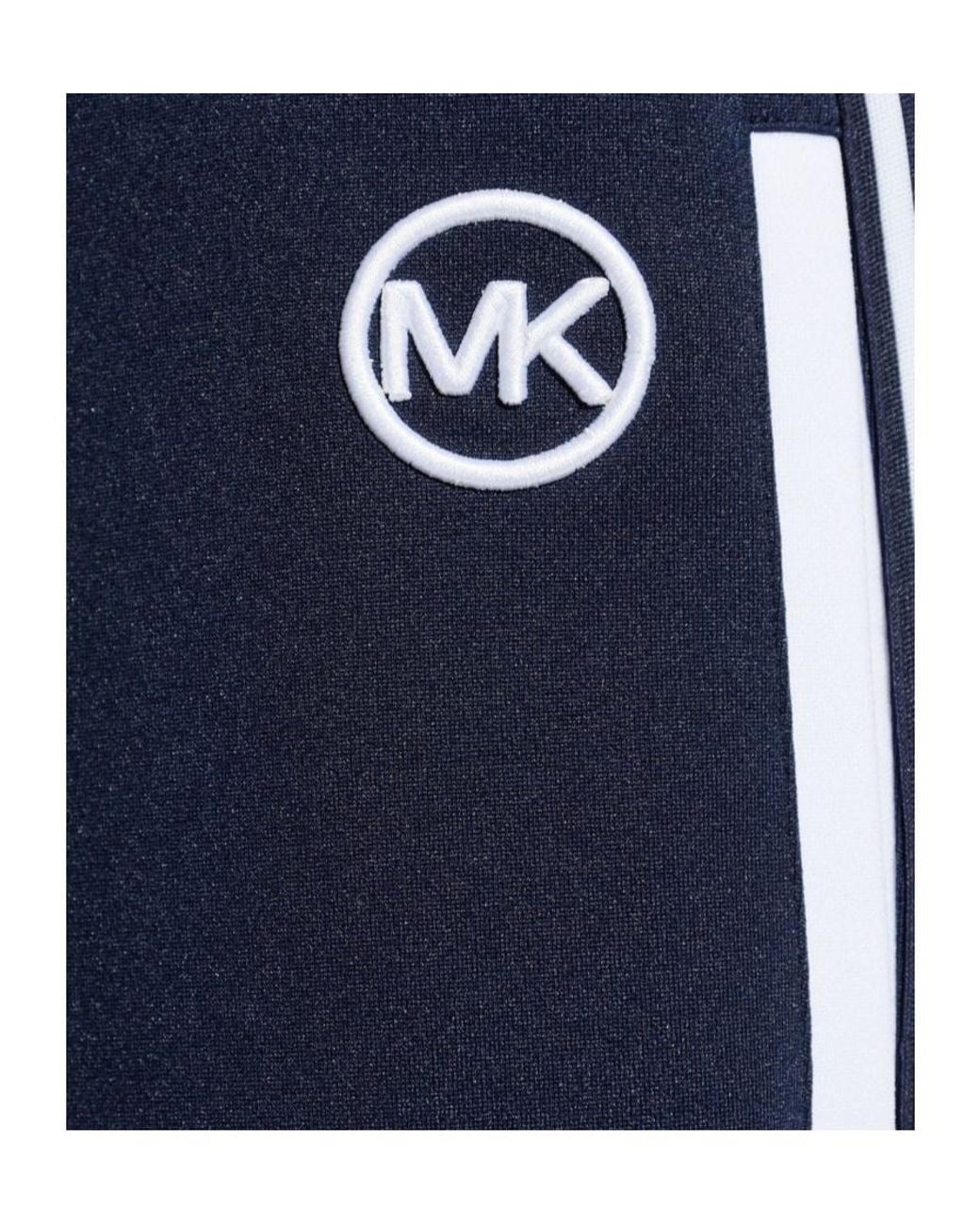 MICHAEL Michael Kors Blue Michael Logo Embroidered Sweatpants