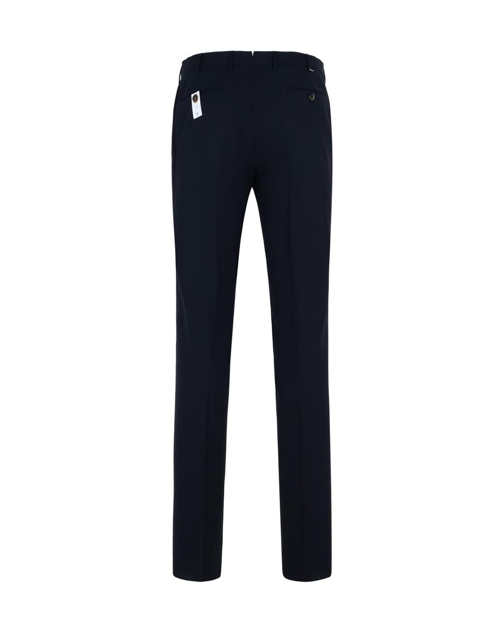PT01 Blue Pt Torino Slim Fit Wool Stretch Pants for men
