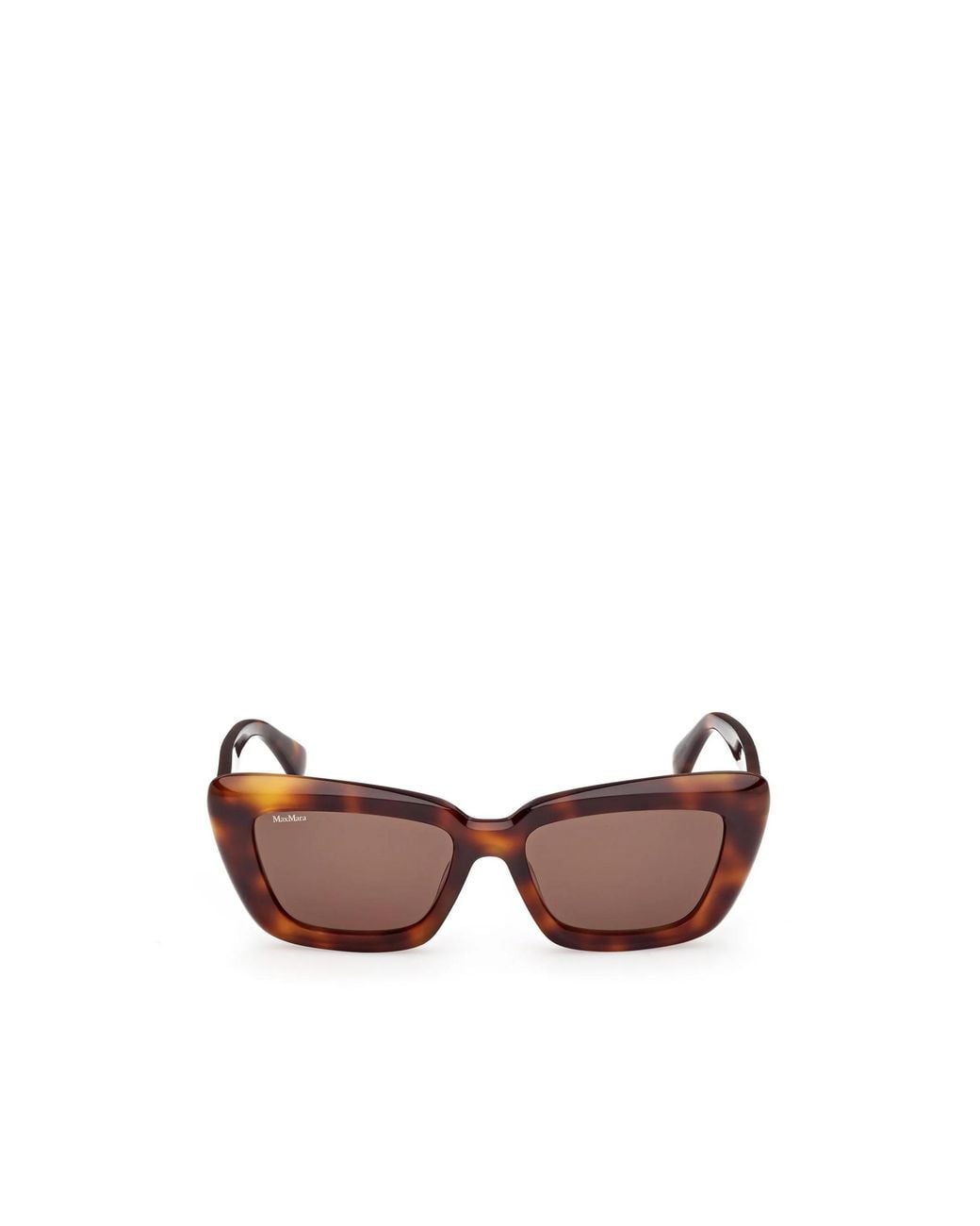 Max Mara Pink Elizabeth Square Frame Sunglasses