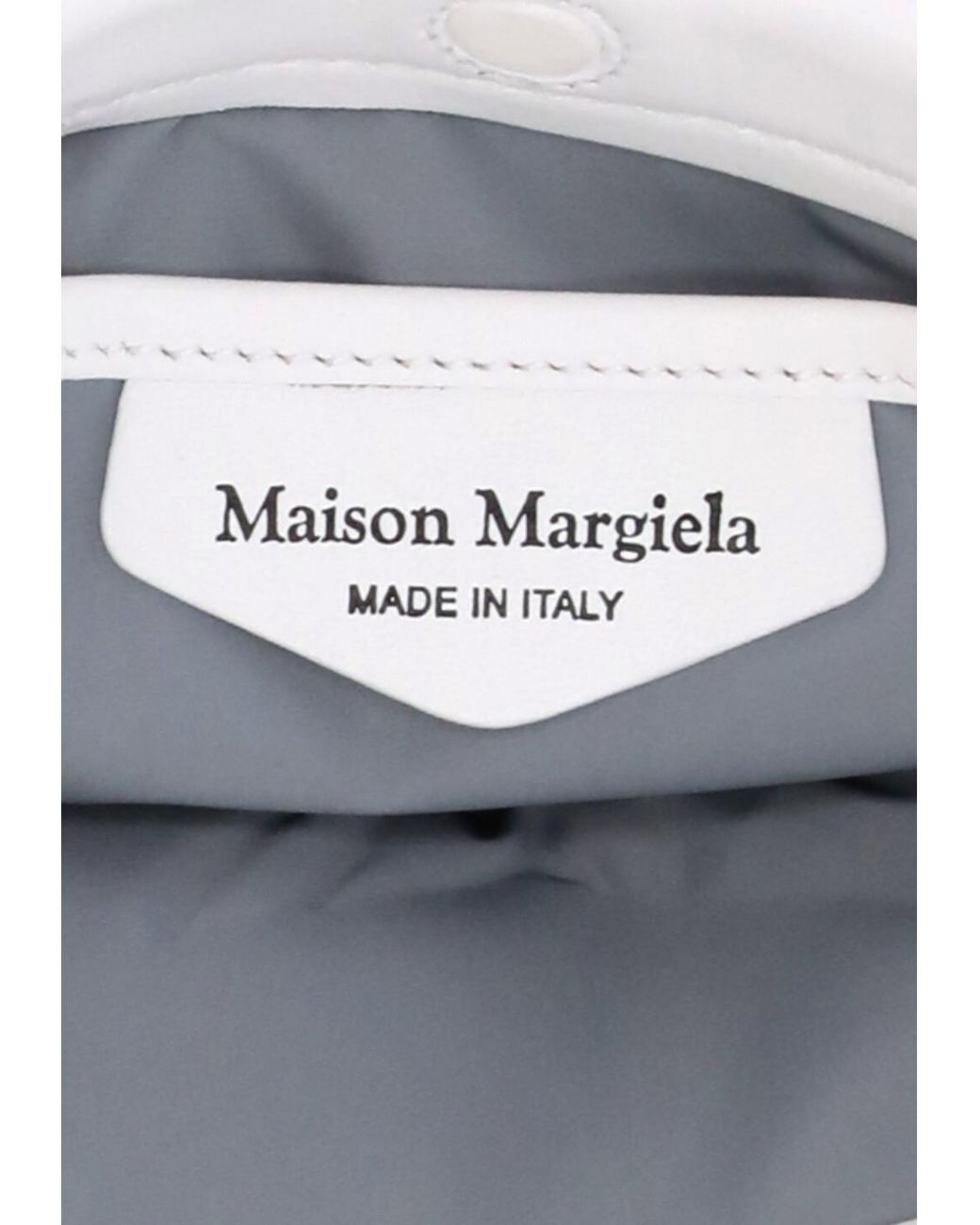 Maison Margiela Gray Glam Slam Carpet Quilted Mini Crossbody Bag
