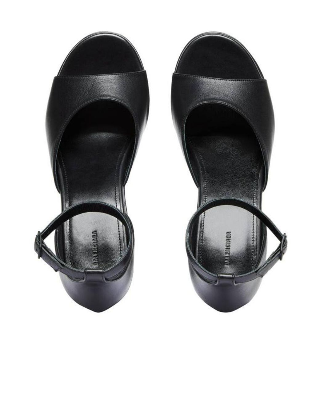 Balenciaga Black Stunning 16Cm High Platform Sandals
