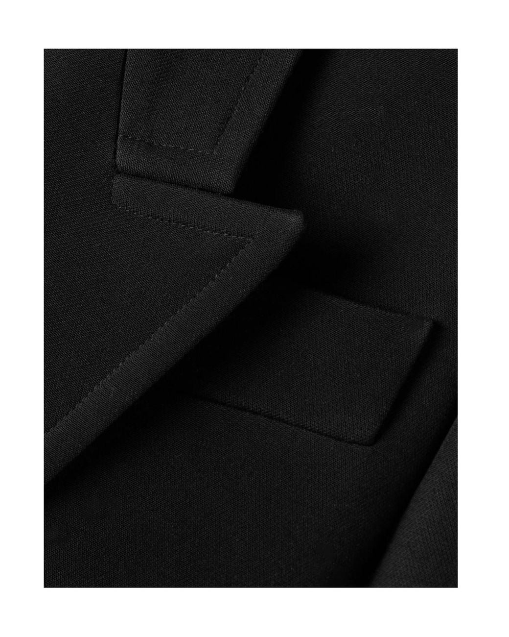 Khaite Black Beckett Single Breasted Jacket