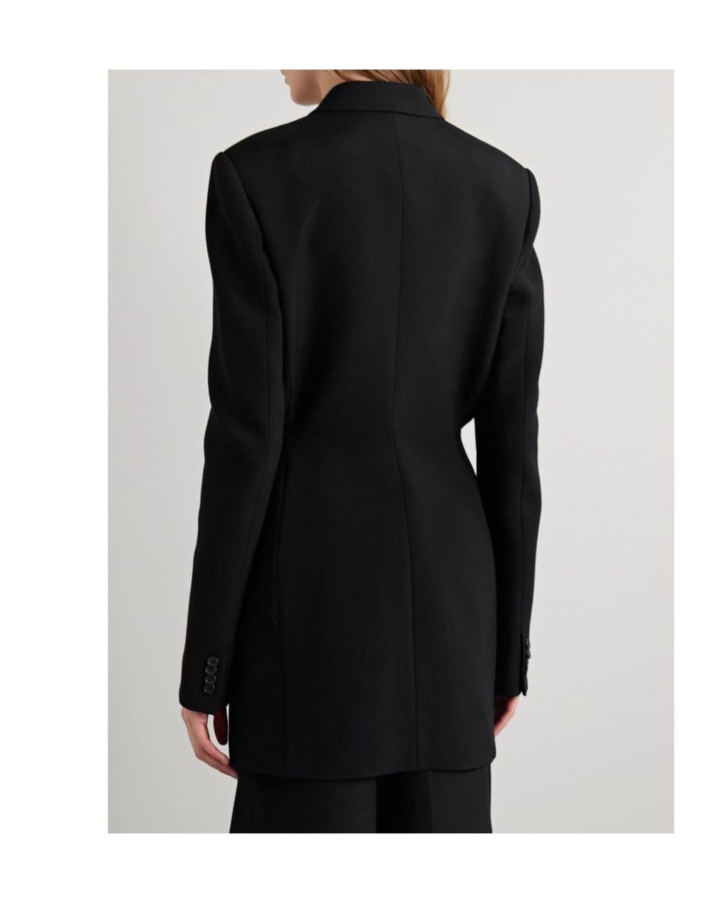 Khaite Black Beckett Single Breasted Jacket