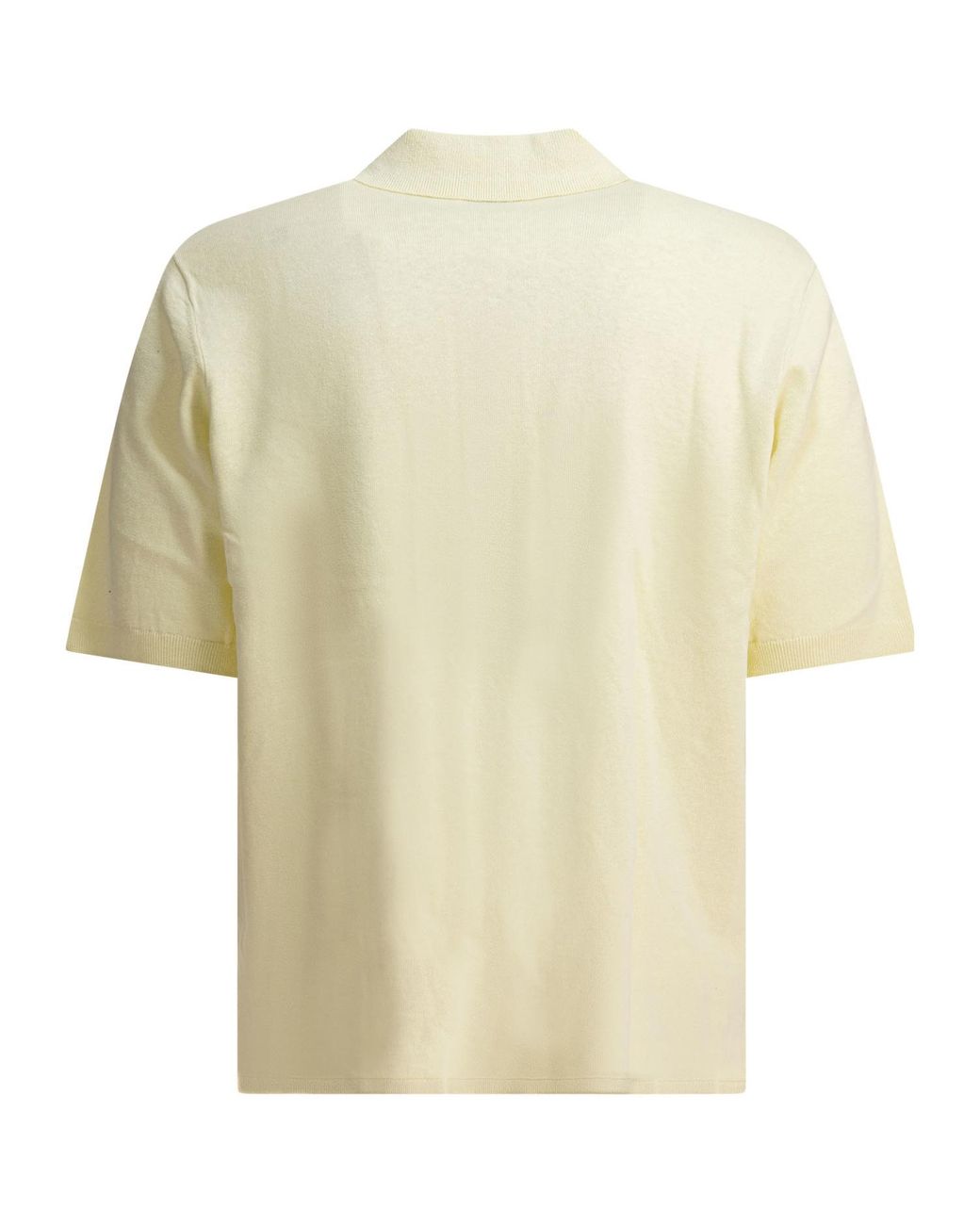 Norse Projects White Buttoned Polo Shirt for men