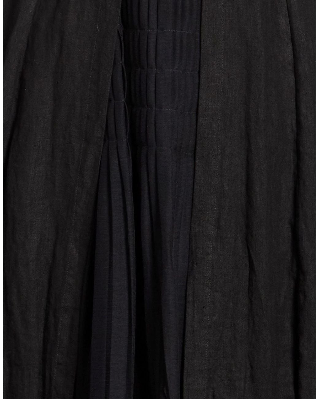 Marni Black Midi Dress Cotton, Silk, Linen