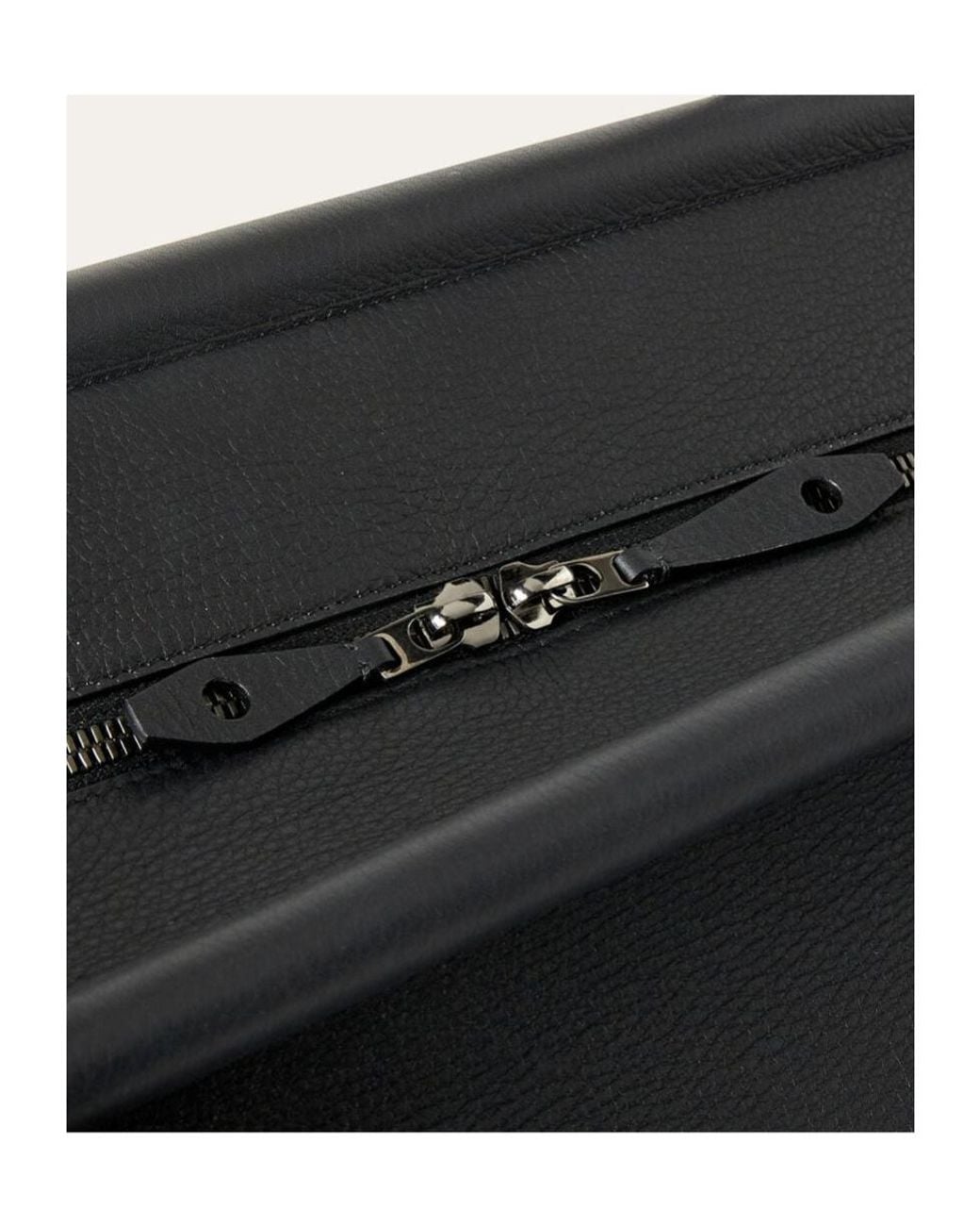 Loro Piana Black Loom Weekender Bag L42 for men