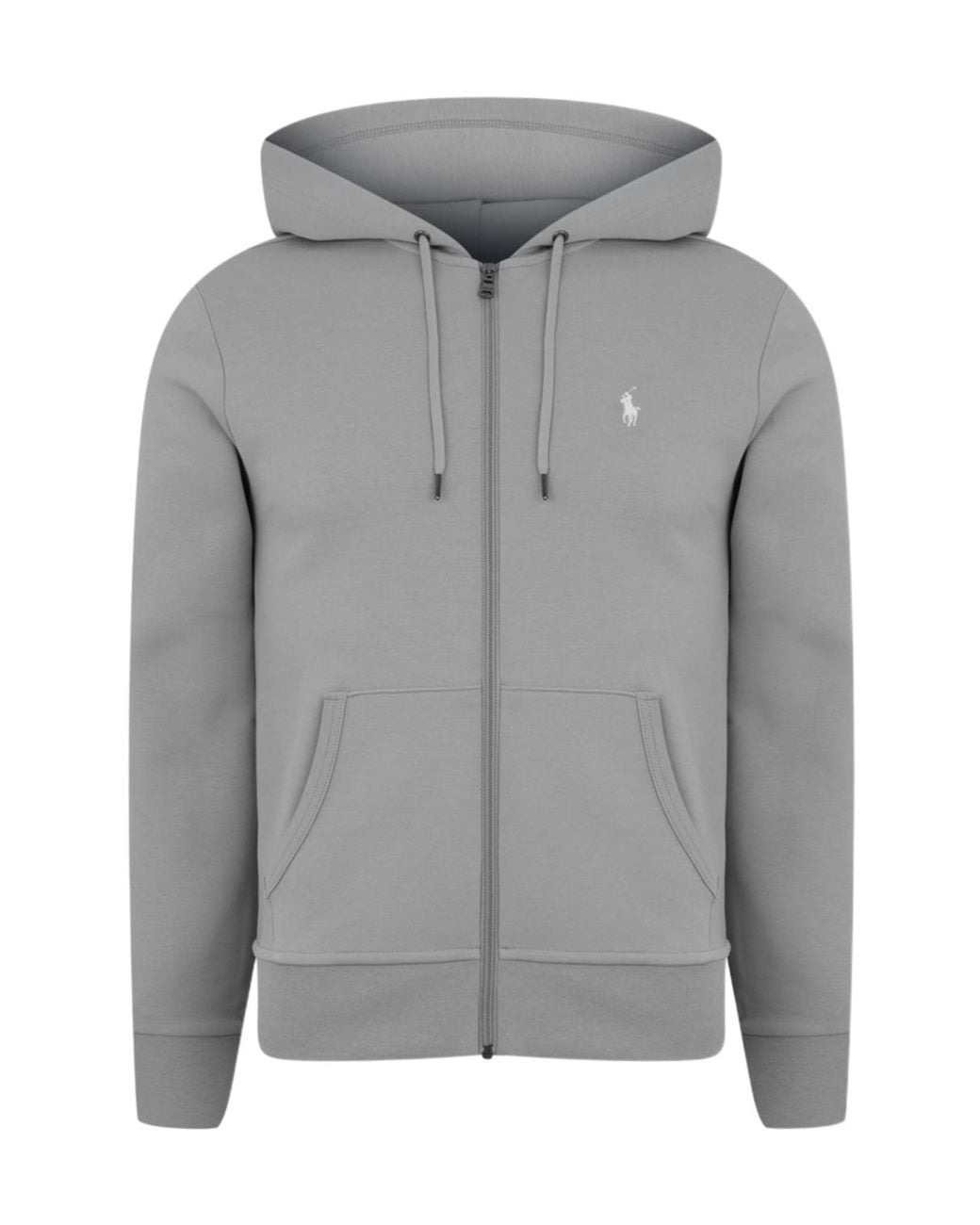Polo Ralph Lauren Gray Zip-Up Hoodie for men