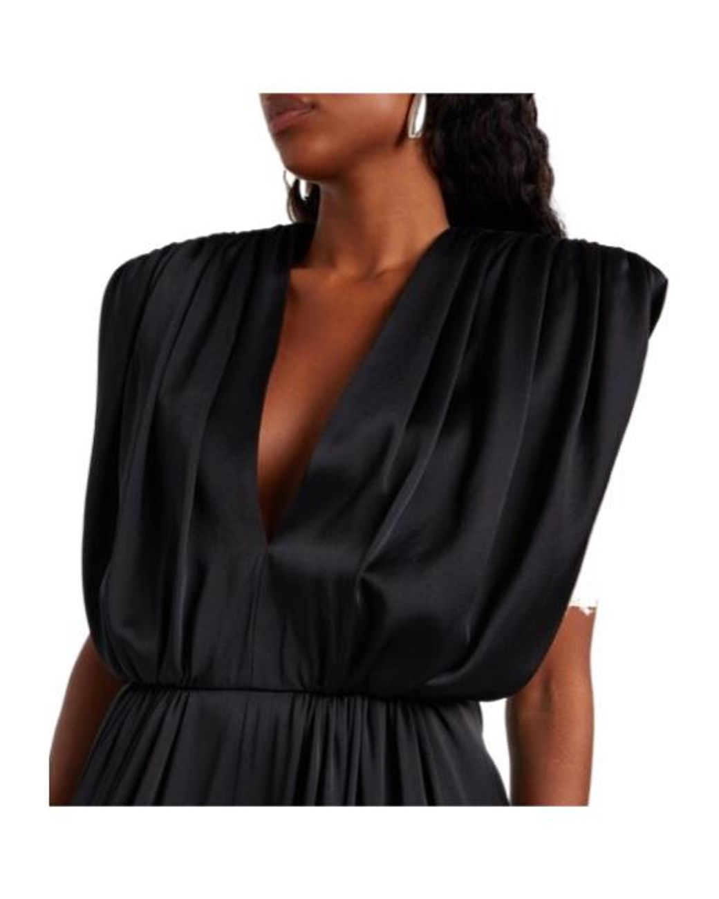 Stella McCartney Black Draped Jumpsuit