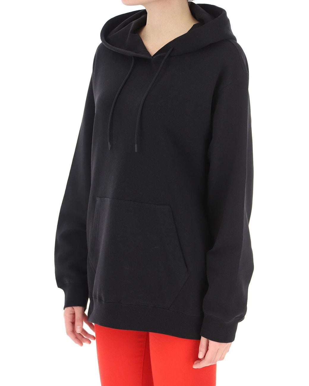 MSGM Blue Logo Hooded Sweater