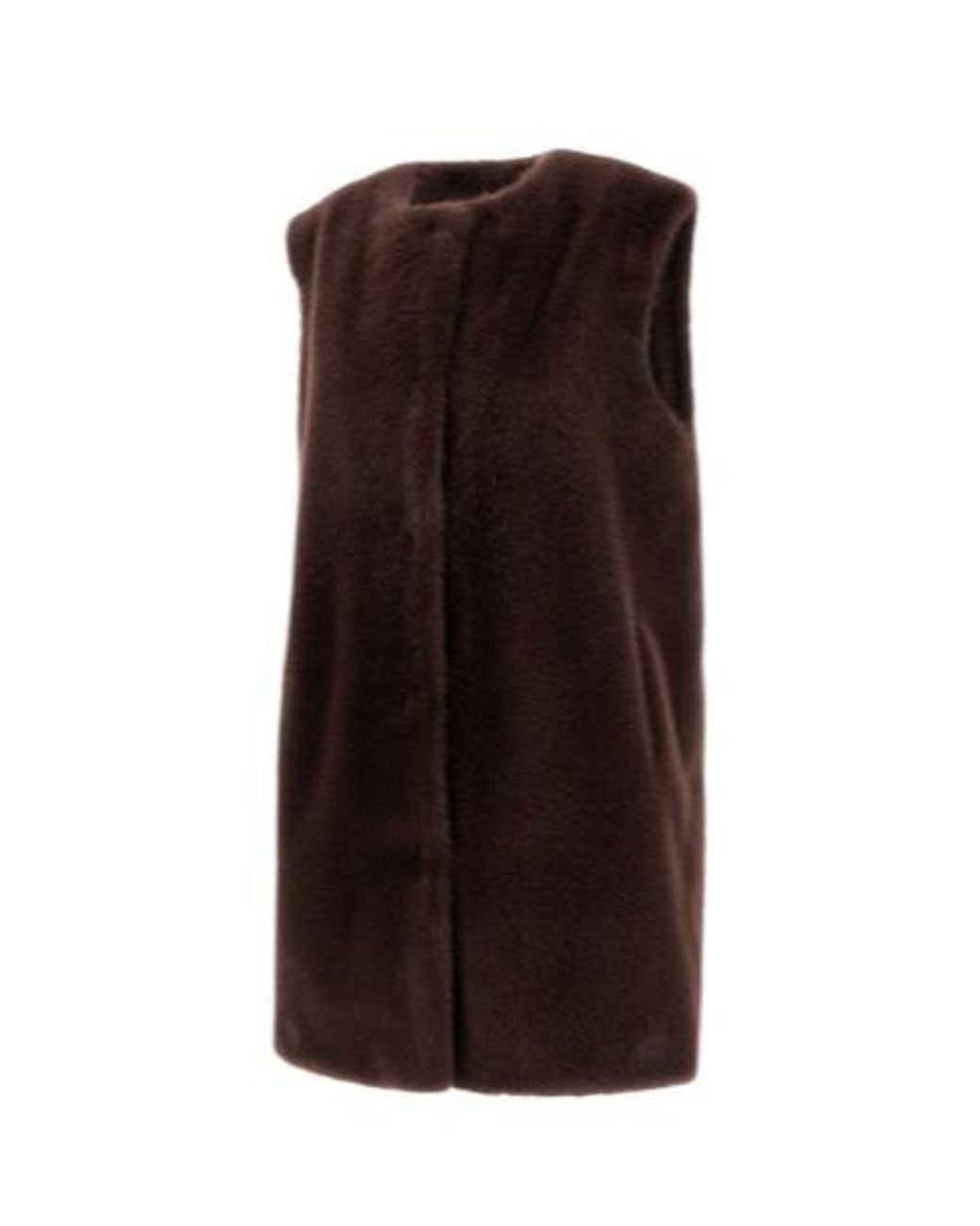 Herno Brown Concealed Fastened Gilet