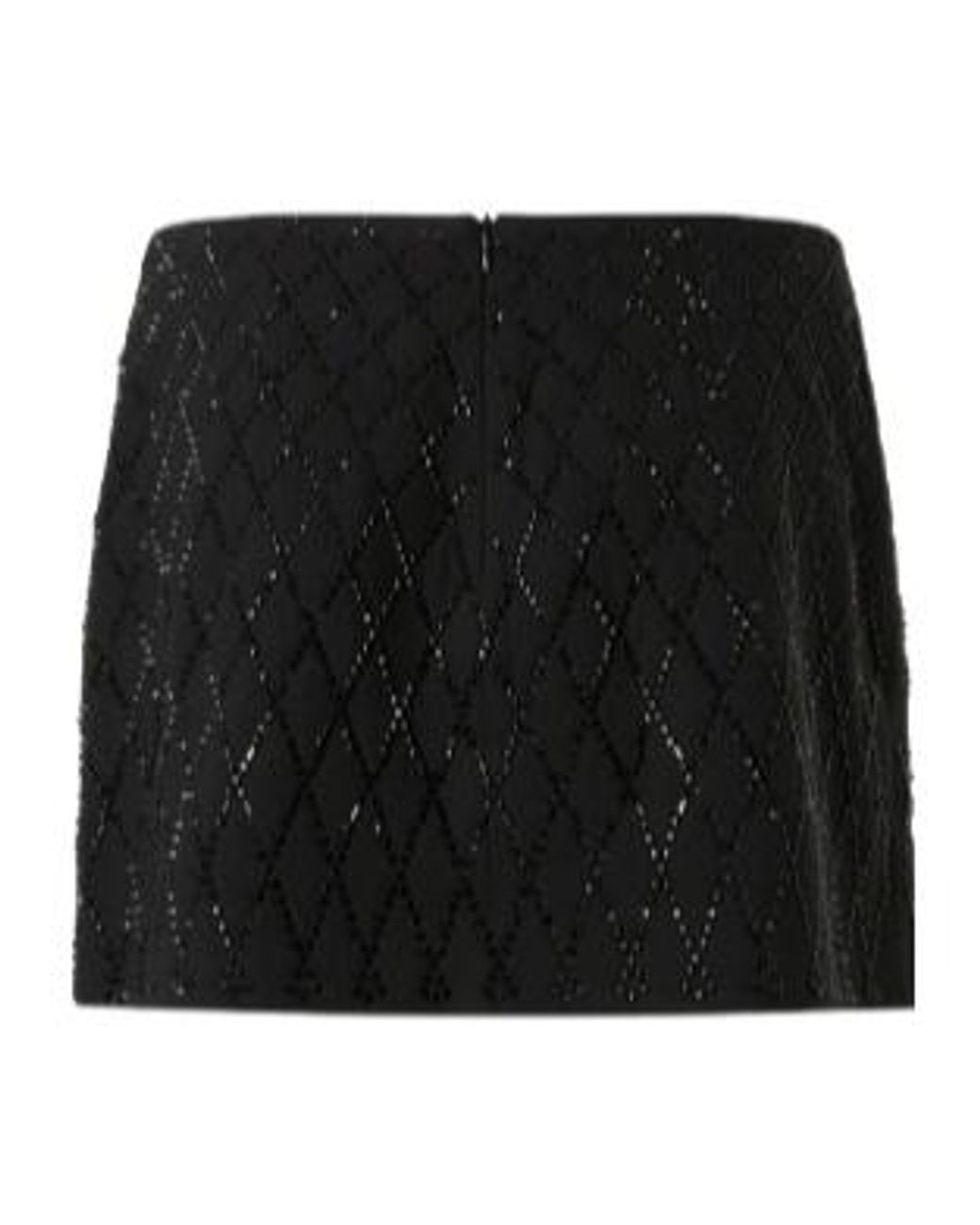 Pinko Black Embellished Miniskirt