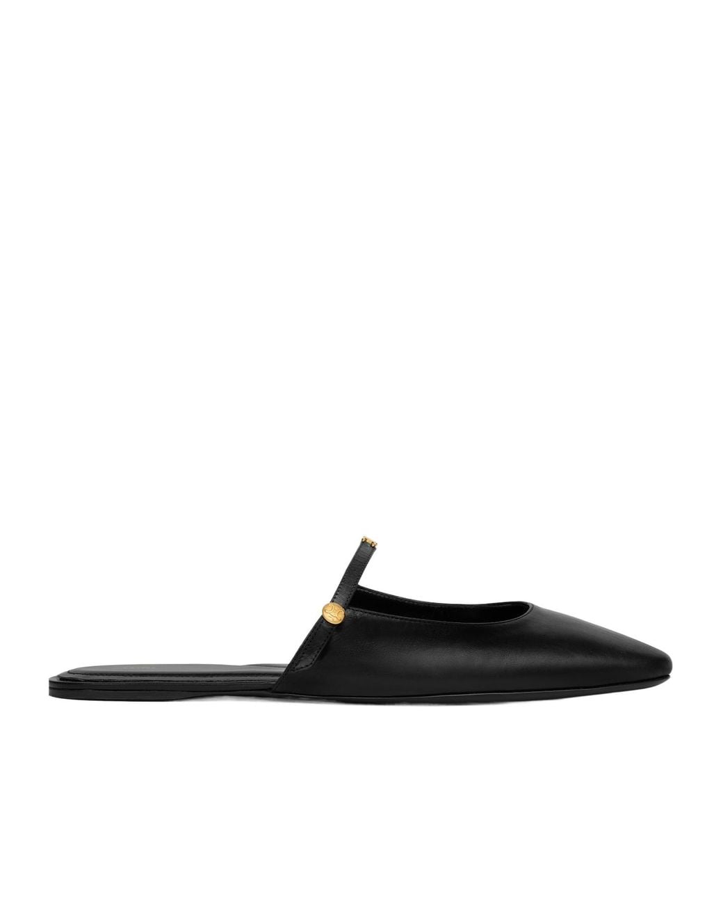 Céline Black Macaron Mule