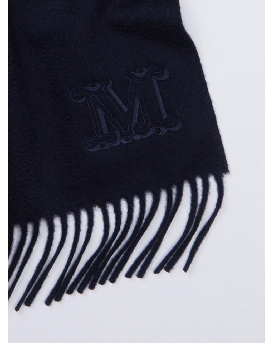 Max Mara Blue Cashmere Shawl