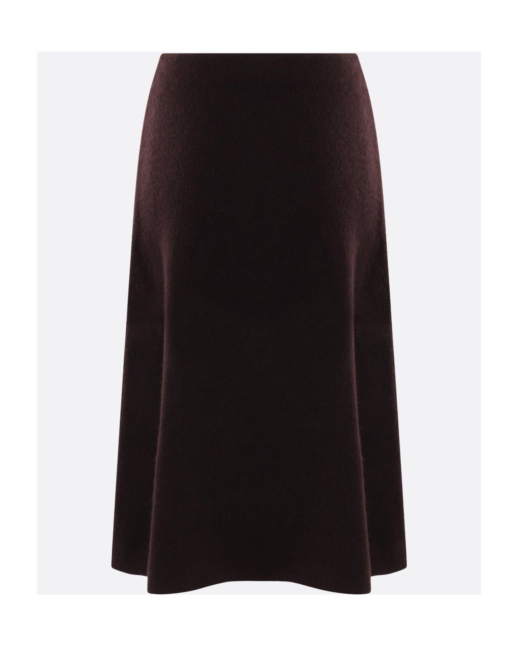 The Row Black Ivaanka A-Line Skirt
