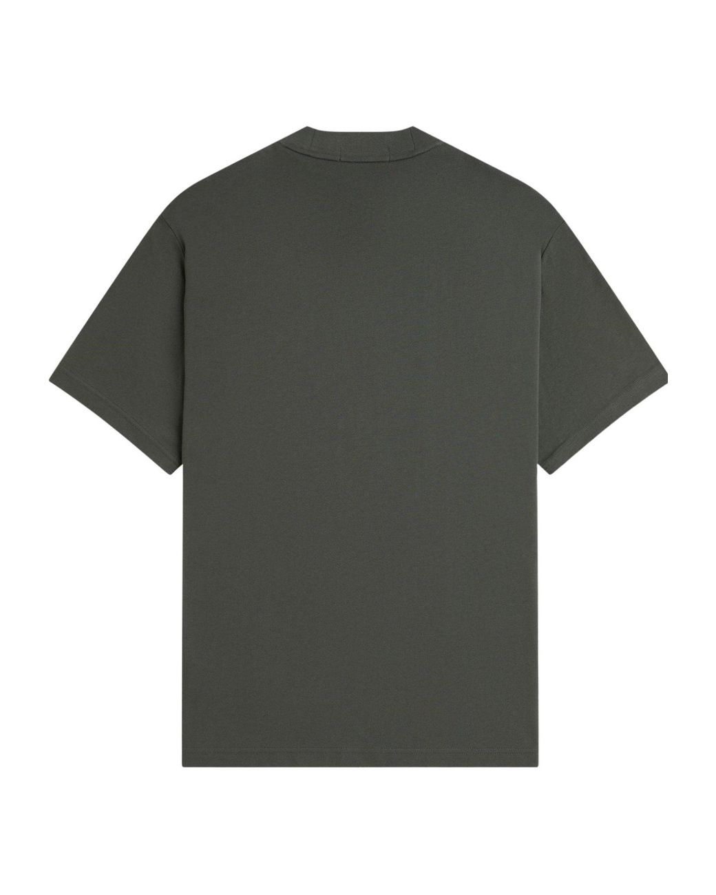 Fred Perry Green Printed T-Shirt for men