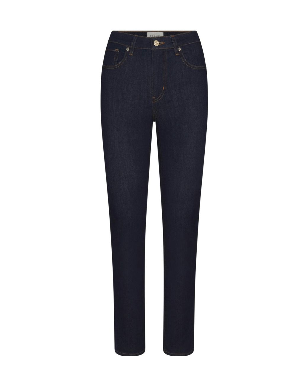 FRAME Blue Five-Pocket Design Jeans