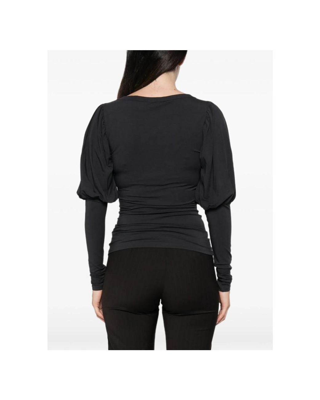 Paloma Wool Black Long-Sleeved Top