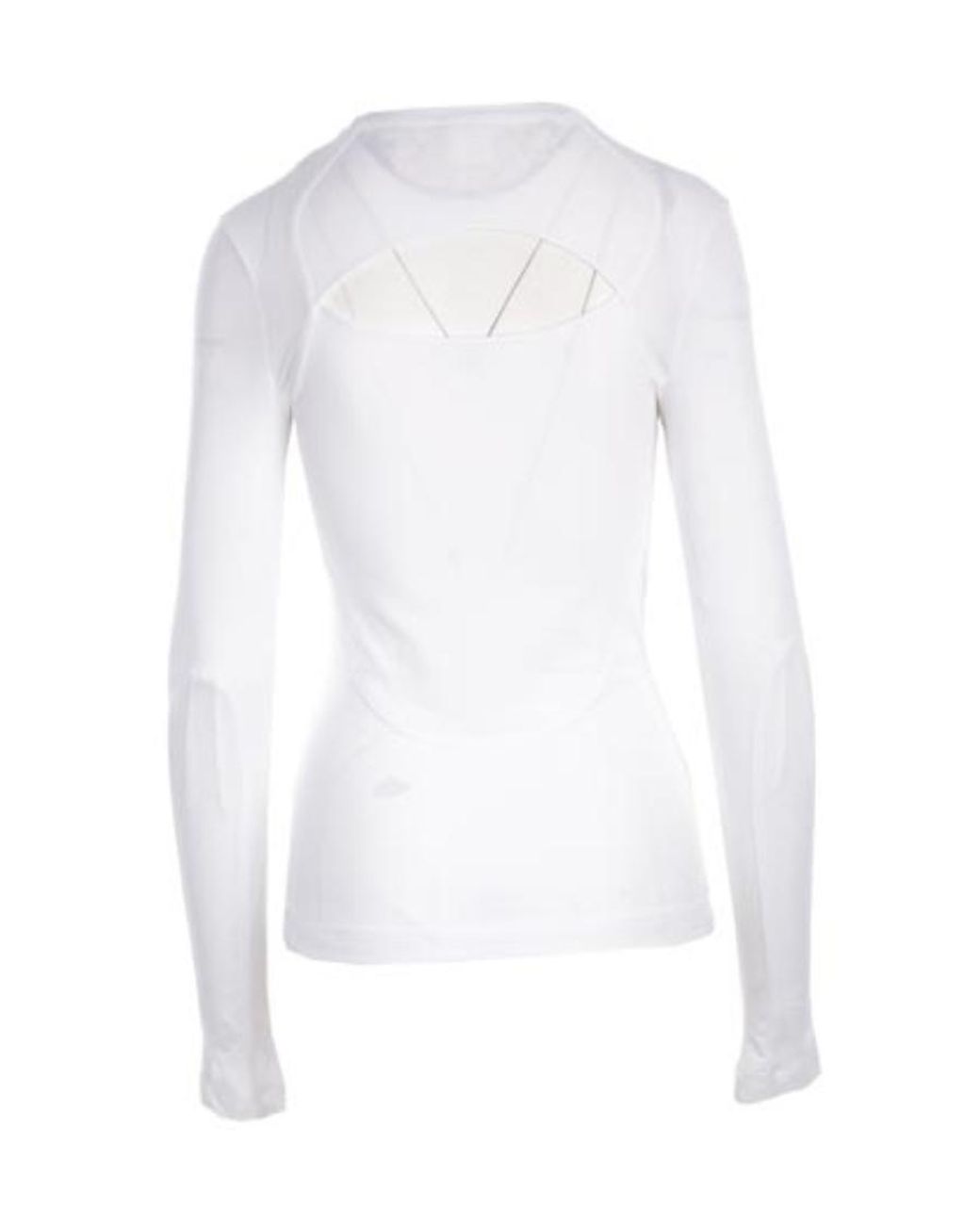 Givenchy White Long-Sleeved Crewneck Top