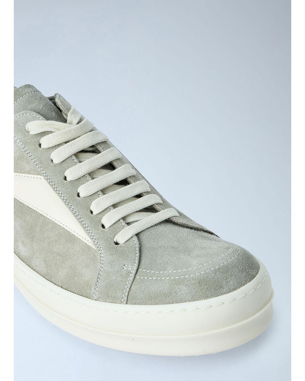 Rick Owens White Vintage Low-Top Sneakers for men