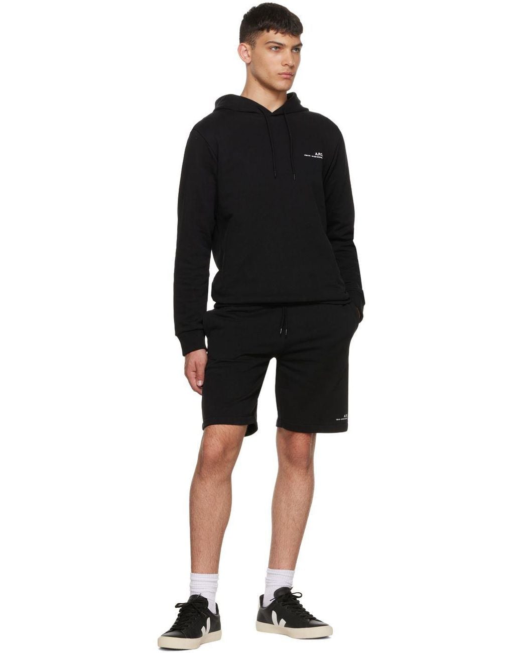 Veja Black Campo Low-Top Sneakers